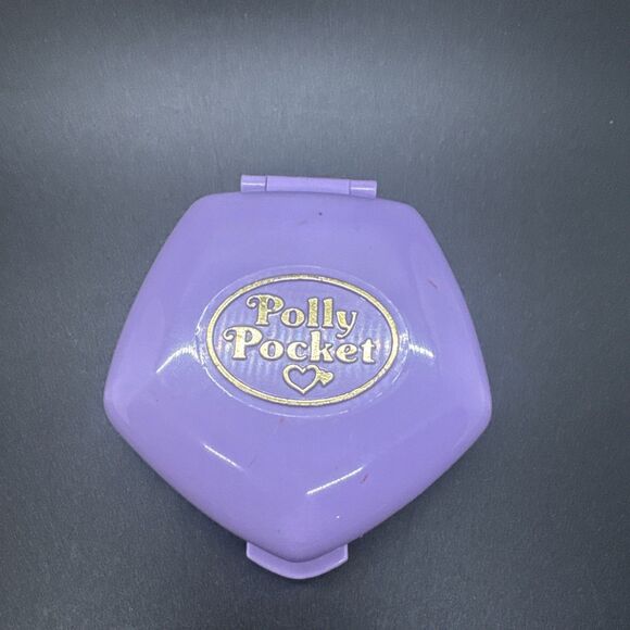 Polly Pocket Vtg 1992 Bluebird Toys Burger Bar Fast Food Restaurant~Complete Set - Picture 4 of 7